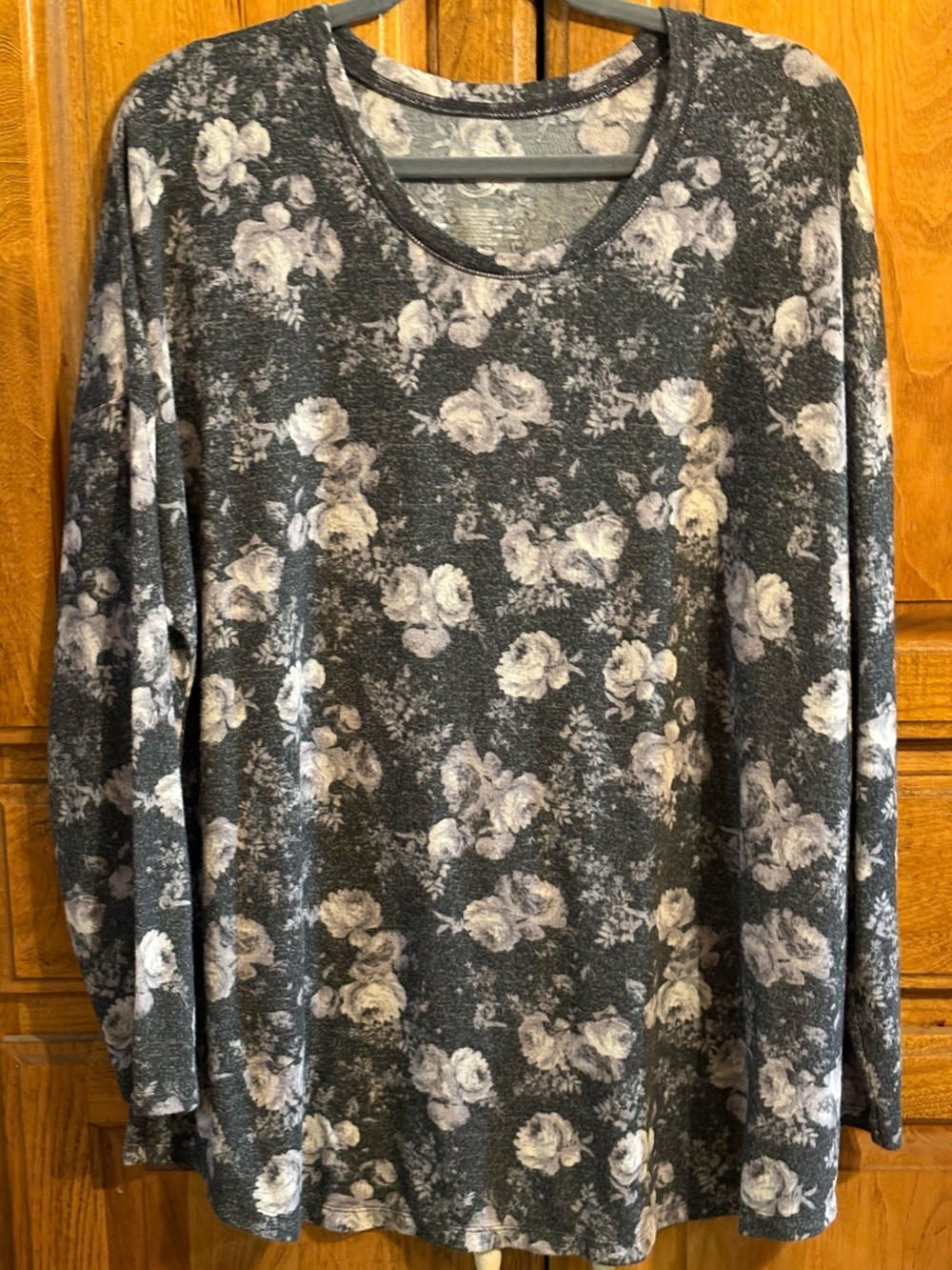 Maurice’s 24/7 long sleeve floral top 2X
